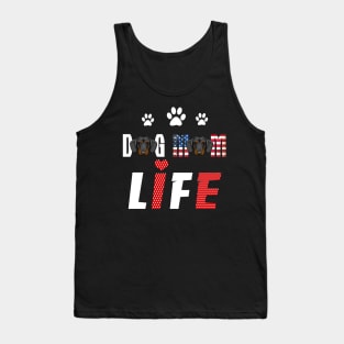 Dachshunds Mom Life Patriotic America 4Th Of July Tank Top